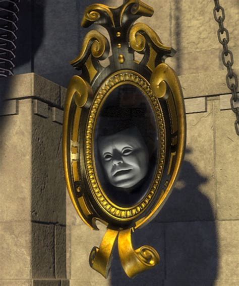 Enigmatic voice of the magic mirror in Shrek